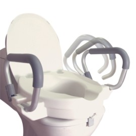 INCREMENTO PARA BAÑO CON ABERTURA FRONTAL,SEGURO,BRAZOS ABATIBLES Y TAPA