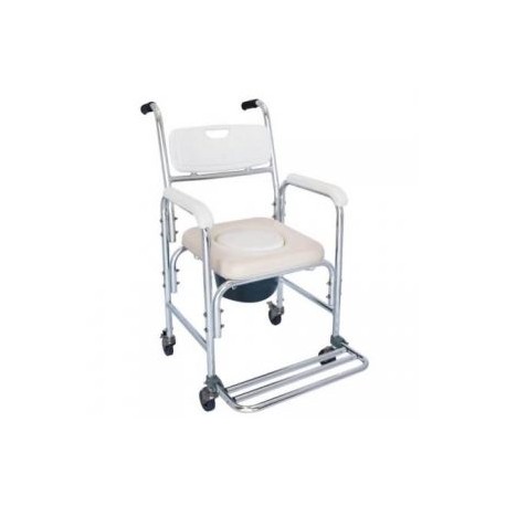 SILLA DUCHA CÓMODO CON RUEDAS