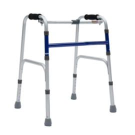 Andadera de Aluminio, Junior, Plegable, Azul